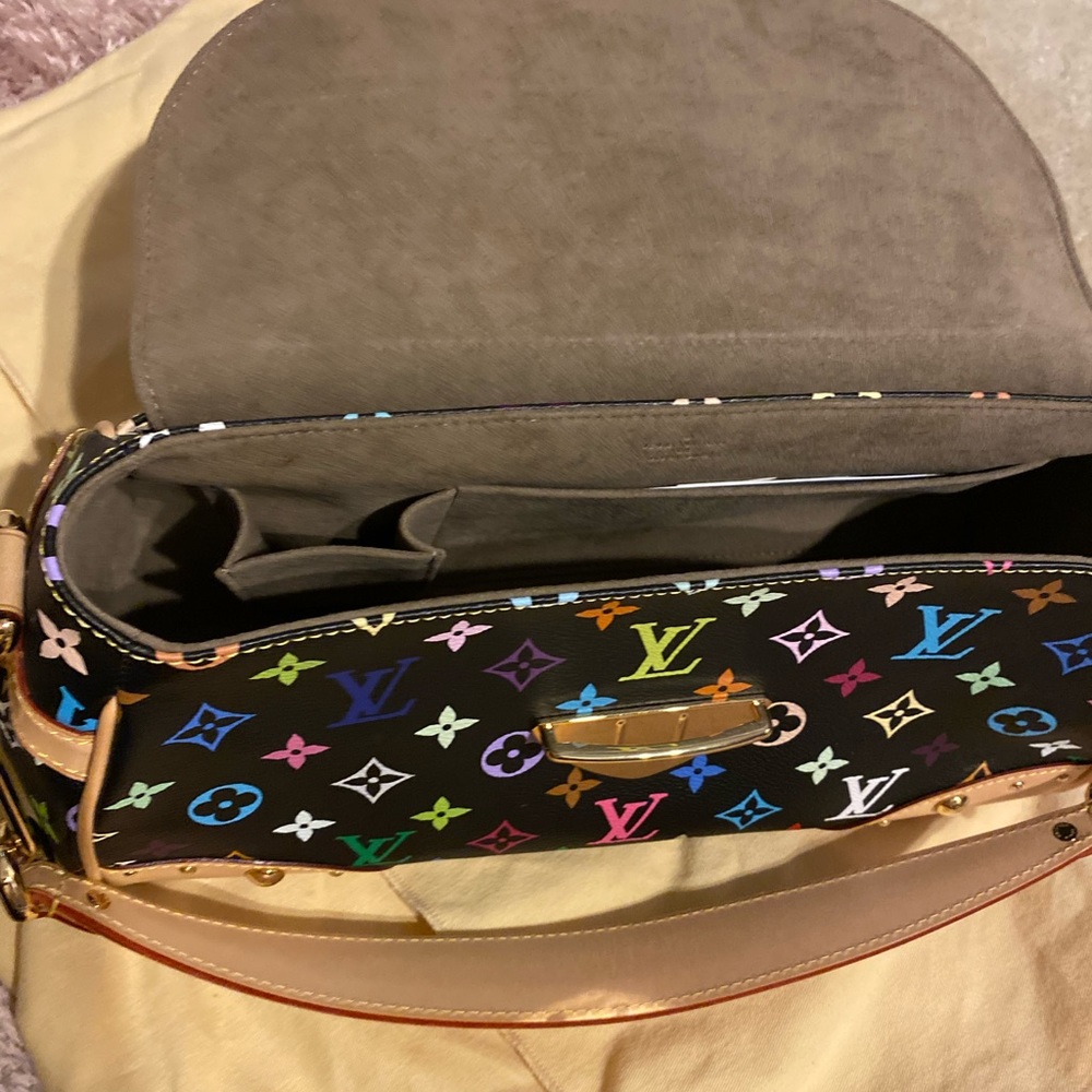 ❌ SOLD❌Louis Vuitton black multicolor Beverly mm - Picture 3 of 7